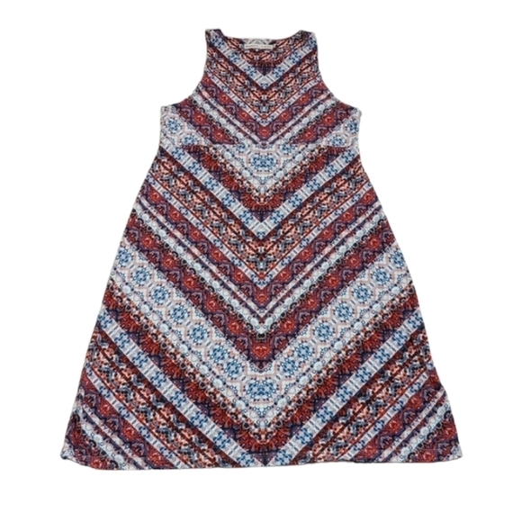 Athleta Women's Dress Sz M Santorini Summer Beach Soft Athleisure Travel Sun - Picture 2 of 5